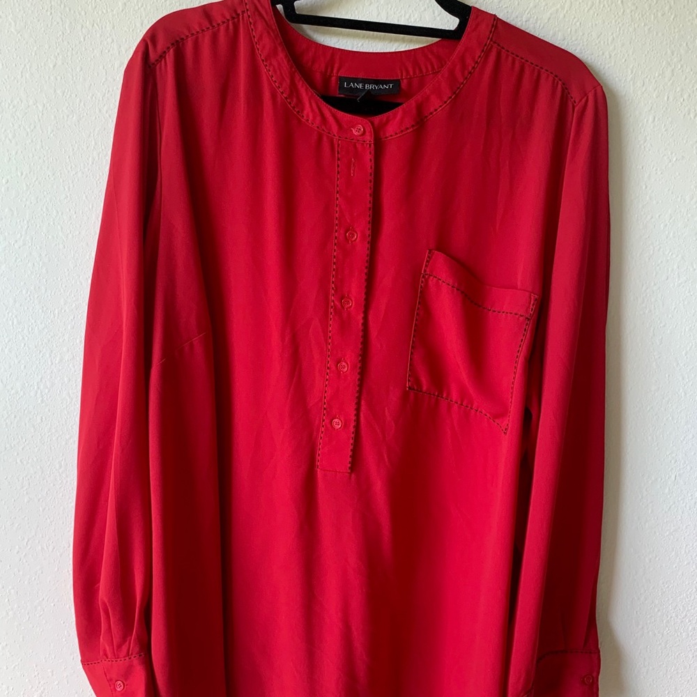 Red Lane Bryant Top 26/28